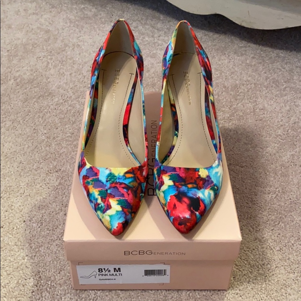 Multi-Colored Dress Heel